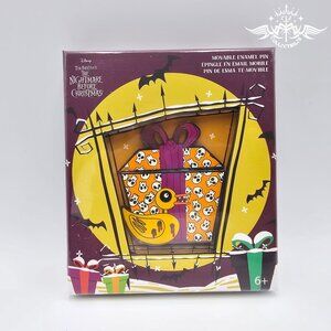 Loungefly Disney The Nightmare Before Christmas Scary Teddy Present Sliding Pin